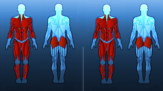 Activation musculaire en profondeur